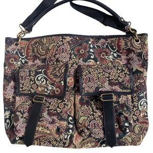 Tapestry Messenger Bag Americana by Sharif Large Handbag